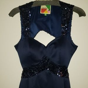 Formal Navy Blue Gown